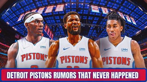 detroit pistons rumors.